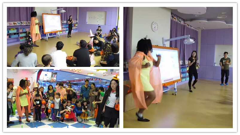 BBunion国际早教顺德中心活动花絮：万圣节开心鬼马大巡游